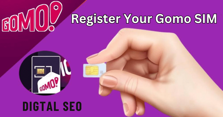 Register Your Gomo SIM